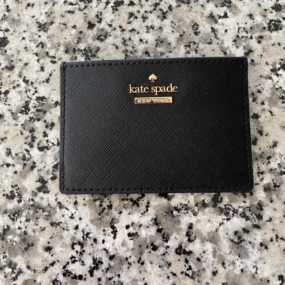 Kate Spade card case in Black
